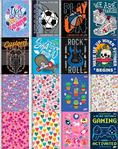 Caderno Tilibra D+ 1/4 Cd Esp 96fls