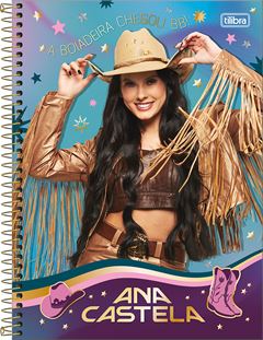 Caderno Tilibra Universitario Ana Castela Cd 10m 160fls