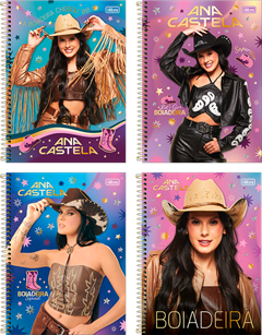 Caderno Tilibra Universitario Ana Castela Cd 10m 160fls