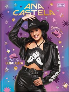 Caderno Tilibra Universitario Ana Castela Cd Cost 80fls