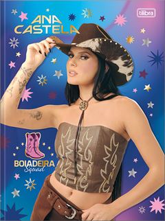 Caderno Tilibra Universitario Ana Castela Cd Cost 80fls