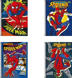 Caderno Tilibra Universitario Spider Fit Cd 1m 80fls