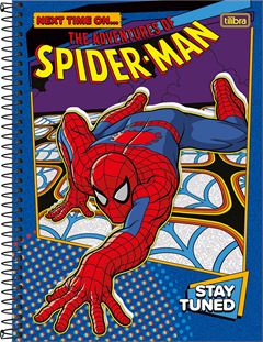 Caderno Tilibra Universitario Spider Fit Cd 10m 160fls