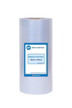 Bobina Plastica Picotada Beta 3kg 30x40