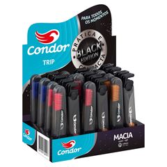 Escova Dental Condor Black Edition Macia Lv24 Pg20