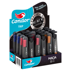 Escova Dental Condor Black Edition Macia Lv24 Pg20