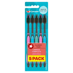Escova Dental Condor Classic Macia 5un