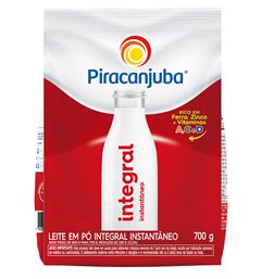 Leite Em Po Piracanjuba Integral Instantaneo Sachet 700g