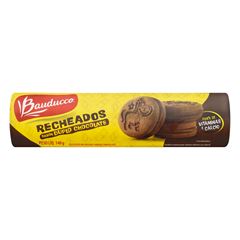 Biscoito Bauducco Recheado Duplo Chocolate 140g