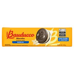 Biscoito Bauducco Recheado Baunilha 140g
