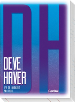 Caderneta Credeal Dever Haver 1/8 Gramp 20fls