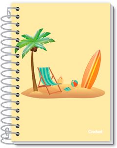 Caderneta Credeal Tome Nota 1/8 Cf Esp 48fls