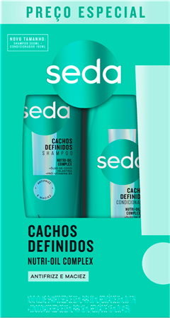 Kit Seda Cachos Definidos Shampoo 300ml + Cond 190ml