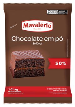 Chocolate Em Po Mavalerio 50% 1,01kg