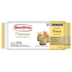 Cobertura Mavalerio Premium Top Chocolate Branco 1,01kg