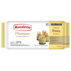 Cobertura Mavalerio Premium Top Chocolate Branco 1,01kg