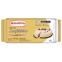 Cobertura Mavalerio Confeiteiro Chocolate Branco 1,01kg