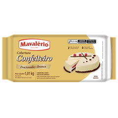 Cobertura Mavalerio Confeiteiro Chocolate Branco 1,01kg