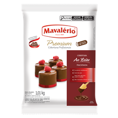 Cobertura Mavalerio Premium Top Gotas Ao Leite 1,01kg