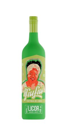 Licor Fiufiu Tortinha De Limao 750ml