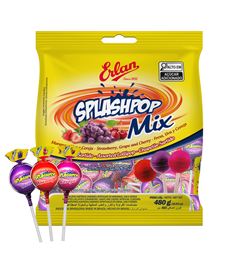 Pirulito Erlan Pop Sortido 480g
