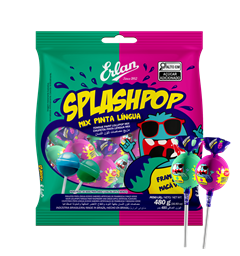 Pirulito Erlan Pinta Lingua Sortido 480g