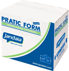 Formulario Jandaia Pratic Razao 80 Colunas 3 Vias 2000fls