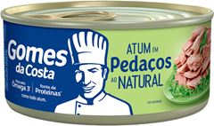 Atum Gomes Da Costa Pedacos Natural 170g