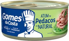 Atum Gomes Da Costa Pedacos Natural 170g