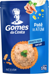 Pate Gomes Da Costa Atum Tradicional Sachet 170g