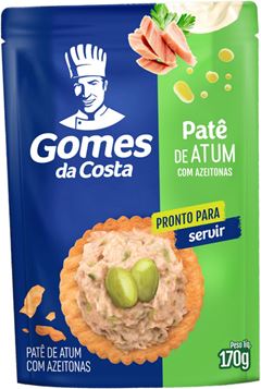 Pate Gomes Da Costa Atum Azeitona Sachet 170g