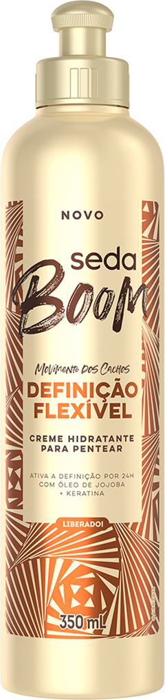 Creme De Pentear Seda Boom Definicao Flexivel 350ml