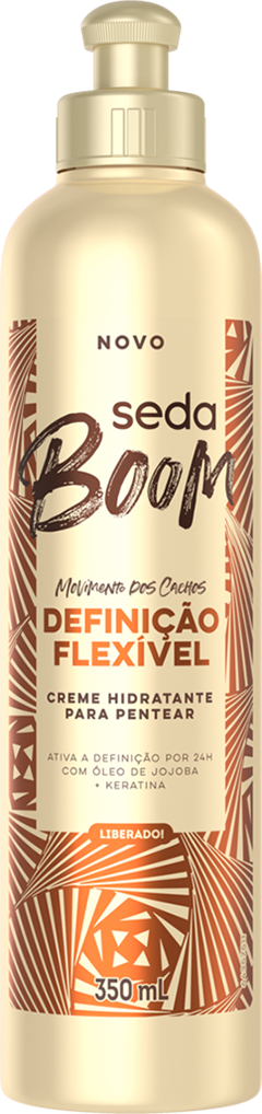 Creme De Pentear Seda Boom Definicao Flexivel 350ml