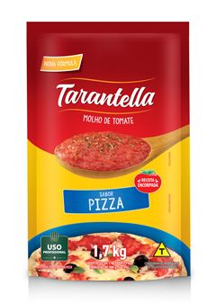 Molho De Tomate Tarantella Pizza Sachet 1,7kg