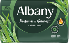 Sabonete Albany Perfume Capim Limao 80g