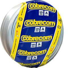 Cabo Paralelo Cobrecom Branco 100m 2x2,5mm