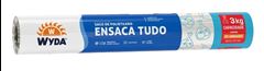 Saco Plastico Ensaca Tudo Wyda Transparente 3kg 22,5x37 50un