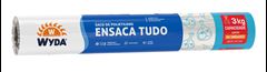 Saco Plastico Ensaca Tudo Wyda Transparente 3kg 22,5x37 50un