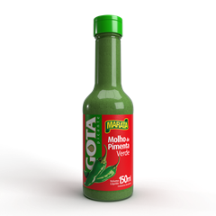 Molho De Pimenta Verde Gota 150ml