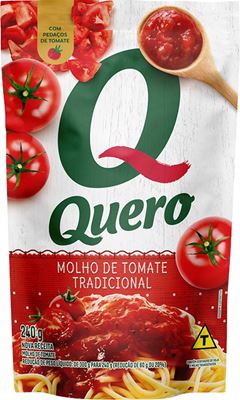 Molho Pronto Quero Tradicional Sachet 240g