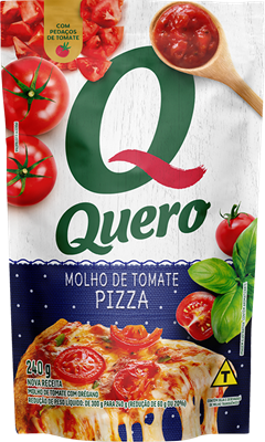 Molho Pronto Quero Pizza Sachet 240g