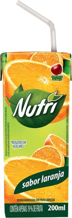 Suco Nutrinectar Laranja 200ml