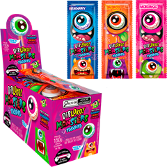 Pirulito Dip Loko Neon Monster 10g