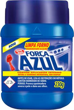 Limpa Forno Pasta Forca Azul 230g