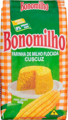 Farinha De Milho Bonomilho Cuscuz 500g