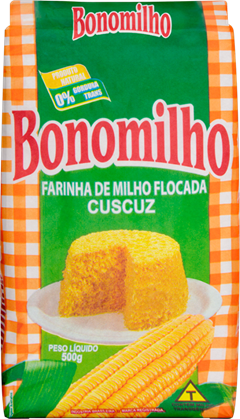 Farinha De Milho Bonomilho Cuscuz 500g
