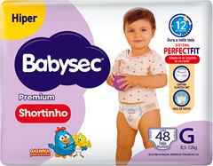 Fralda Babysec Pants Hiper G 48un