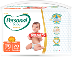 Fralda Personal Premium Pants Hiper M 70un