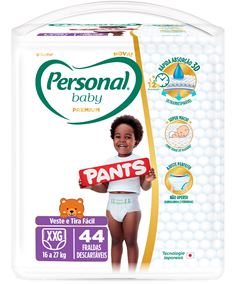 Fralda Personal Premium Pants Hiper Xxg 44un