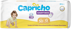 Fralda Capricho Pants Hiper G 50un